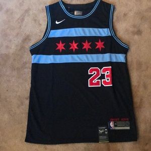 Michael Jordan Chicago Bulls City Mens Jersey